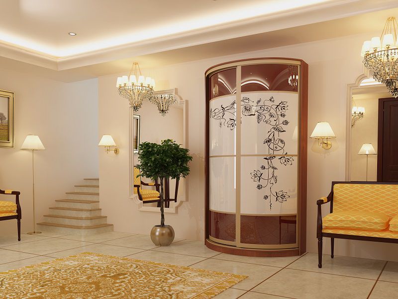 Корпусный радиусный шкаф «Алькор»