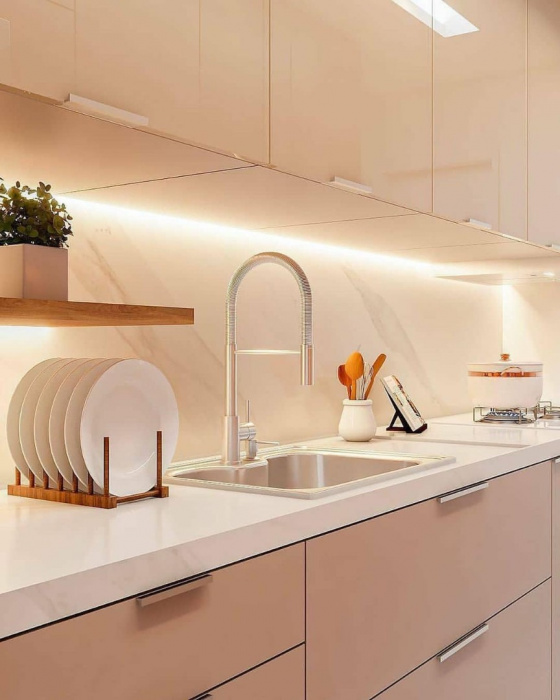 Кухня «Карамельный макиато»