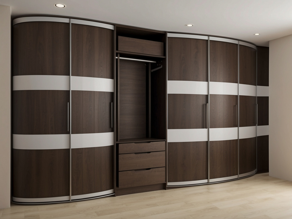 Радиусный шкаф-купе «Аркадия»