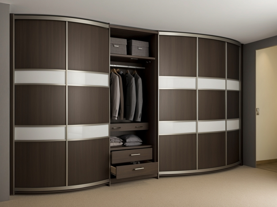 Радиусный шкаф-купе «Аркадия»