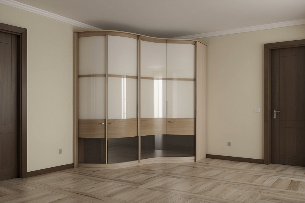 Радиусный шкаф купе «Дрезден»