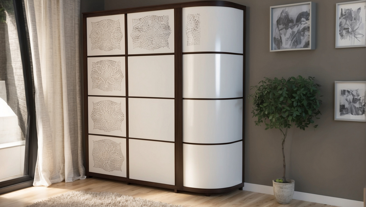 Корпусный радиусный шкаф «Ривьера»