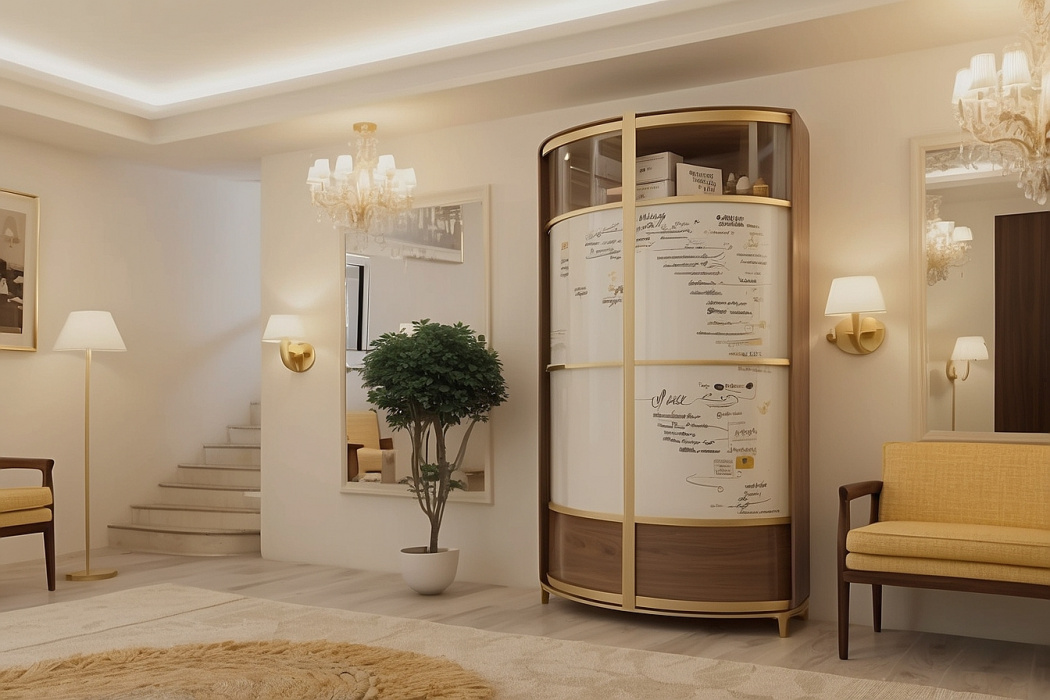 Корпусный радиусный шкаф «Алькор»