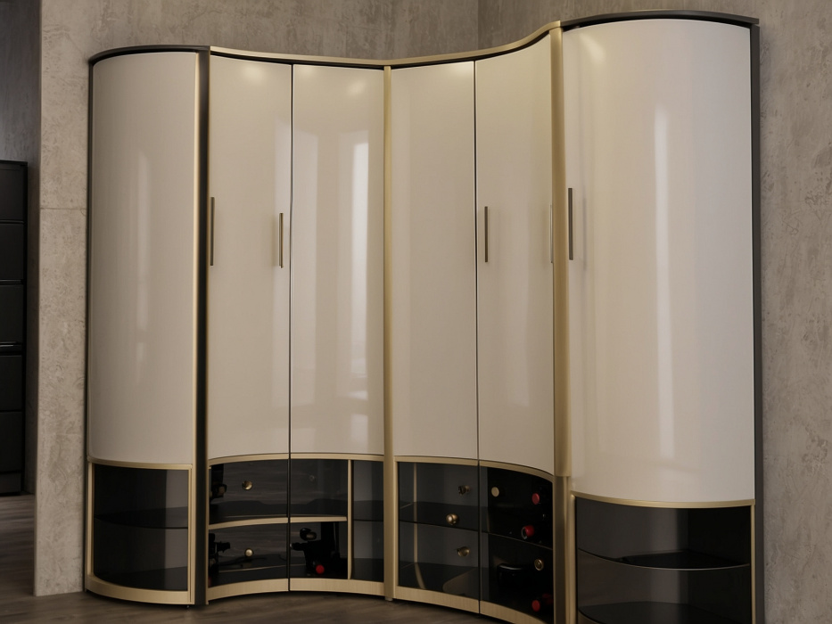 Радиусный шкаф купе «Арго»